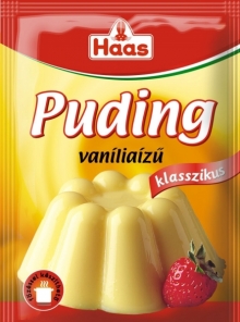 Haas Vaníliaízű pudingpor 40g